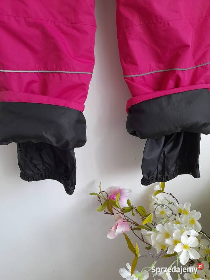 Spodnie narciarskie Trollkids M różowy Moda i Styl Bogatynia