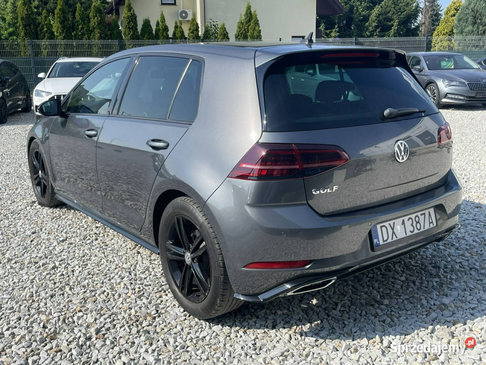 Volkswagen Golf 15 TSI ACT DSG RLine 2018r ACC podgrzewane fotele Wrocław