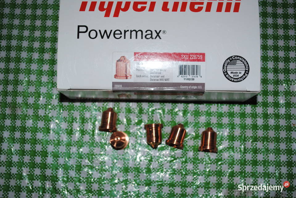 Powermax Hypertherm dysza 288759 Pozostałe mazowieckie Błonie