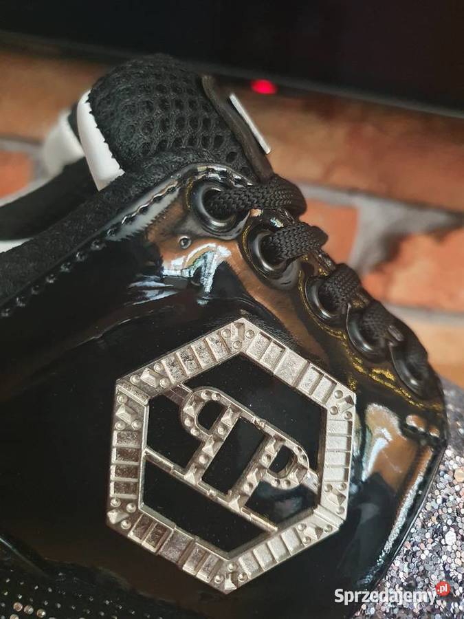 buty sportowe Philipp Plein czarno srebrne Szczecin