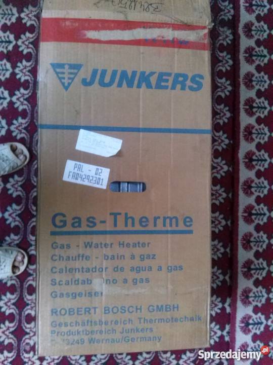 Piecyk gazowy JUNKERS WRP 2505 KB świętokrzyskie Staszów