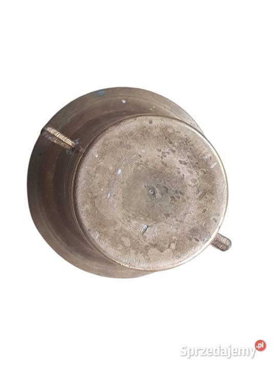 Stary mosiężny moździerz kuchenny lata 4050 Cieszyn