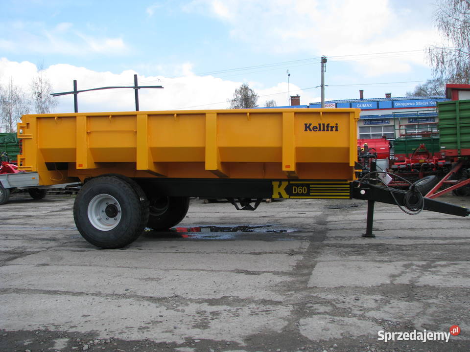 NOWA Przyczepa skorupowa budowlana Kellfri 23D60 Opoczno