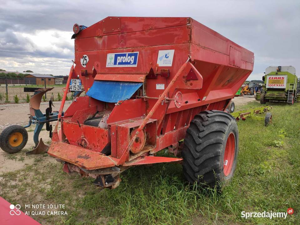 Rozsiewacz do wapna PROLOG MVX 593 9 ton nieuszkodzony Radom
