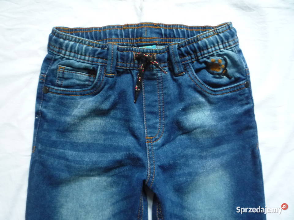 Little Kids 134 Jeansy przecierane Szczecin