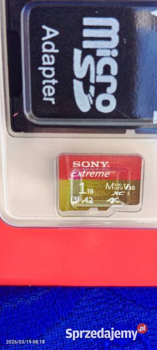 Karta pamięci MicroSD 1TB Sony Extreme A2 Micro SD (TransFlash) Zamość