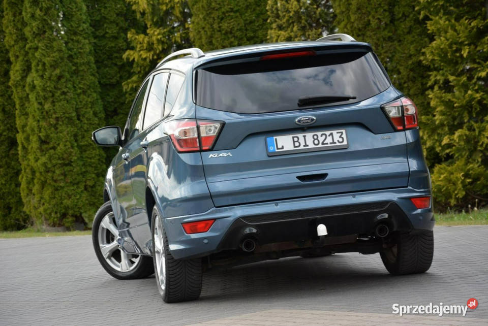 Ford Kuga STLine Skóry 4X4 Radar Xenon Ledy manualna Ostrów Mazowiecka
