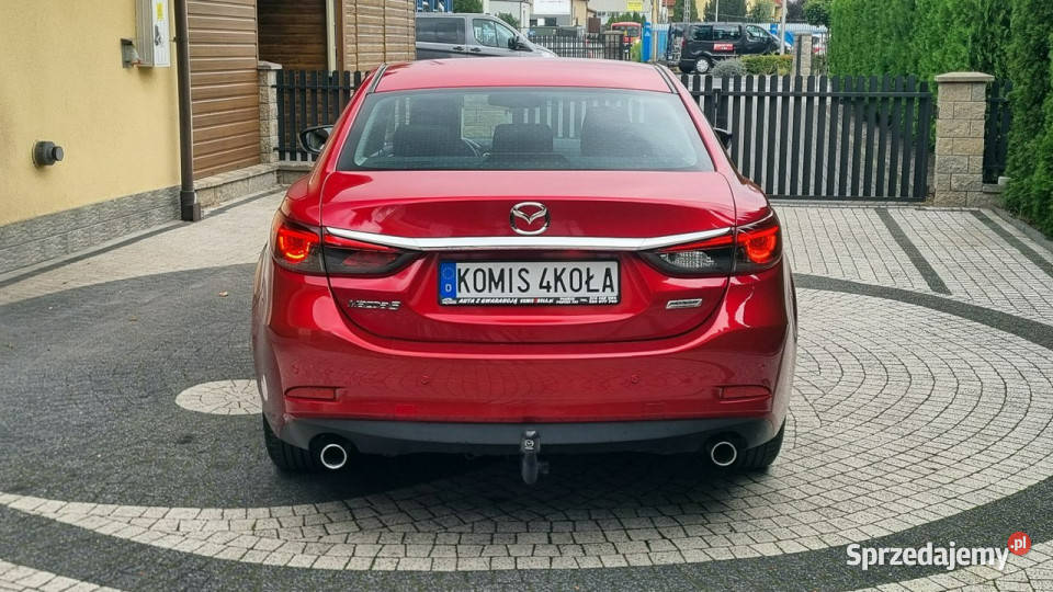 Mazda 6 Navi Led Wzorowy Stan Serwis GWARANCJA czujnik martwego pola mazowieckie Płońsk