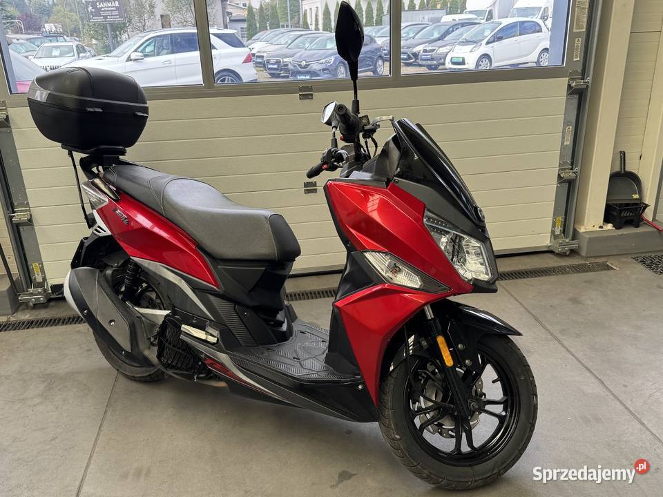 Jet 125 11 2018r Kufer Kask Zadbany VAT marża Motocykle, skutery, quady Sanok