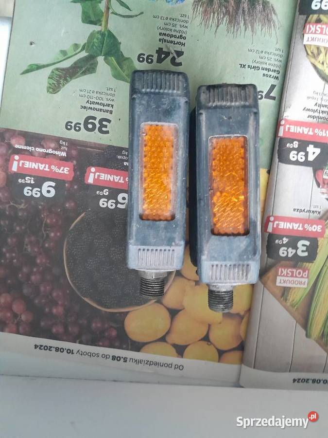 Pedały rowerowe z prl Ozorków