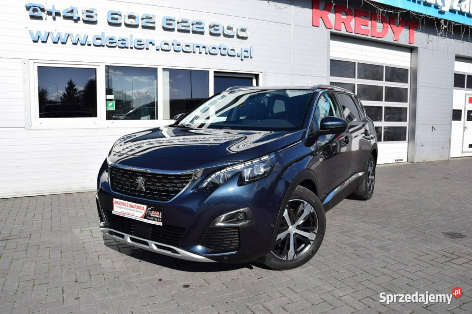 Peugeot 5008 12i 7osób 100 bezwypadkowy Panorama 157000km Hrubieszów sprzedam