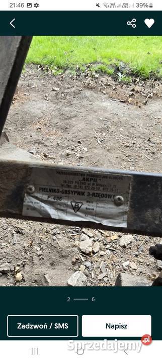 Obsypnik do ziemniaków akpilsadzarka akpil małopolskie Nowy Sącz