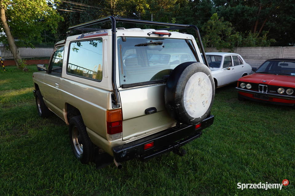 Nissan Patrol 160 4x4 28 benzyna Świetna Baza W garażowany łódzkie Zgierz sprzedam