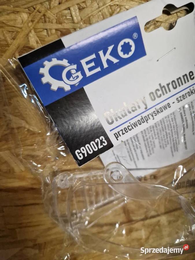 Okulary ochronne przeciwodpryskowe szerokie Głogowa