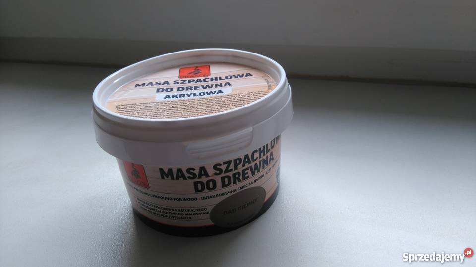 Masa szpachlowa do drewna akrylowa DRAGON Kraków