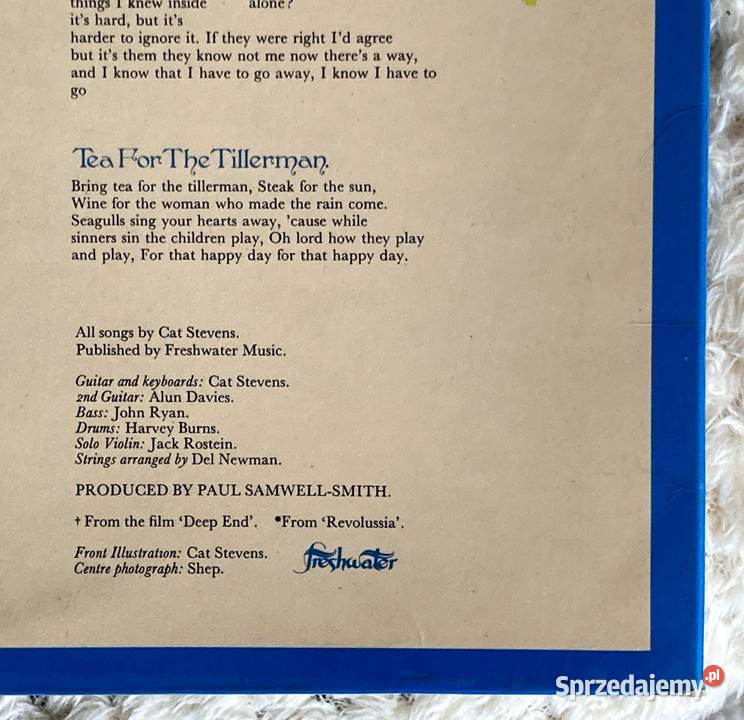 Cat Stevens Tea For The Tillerman rock