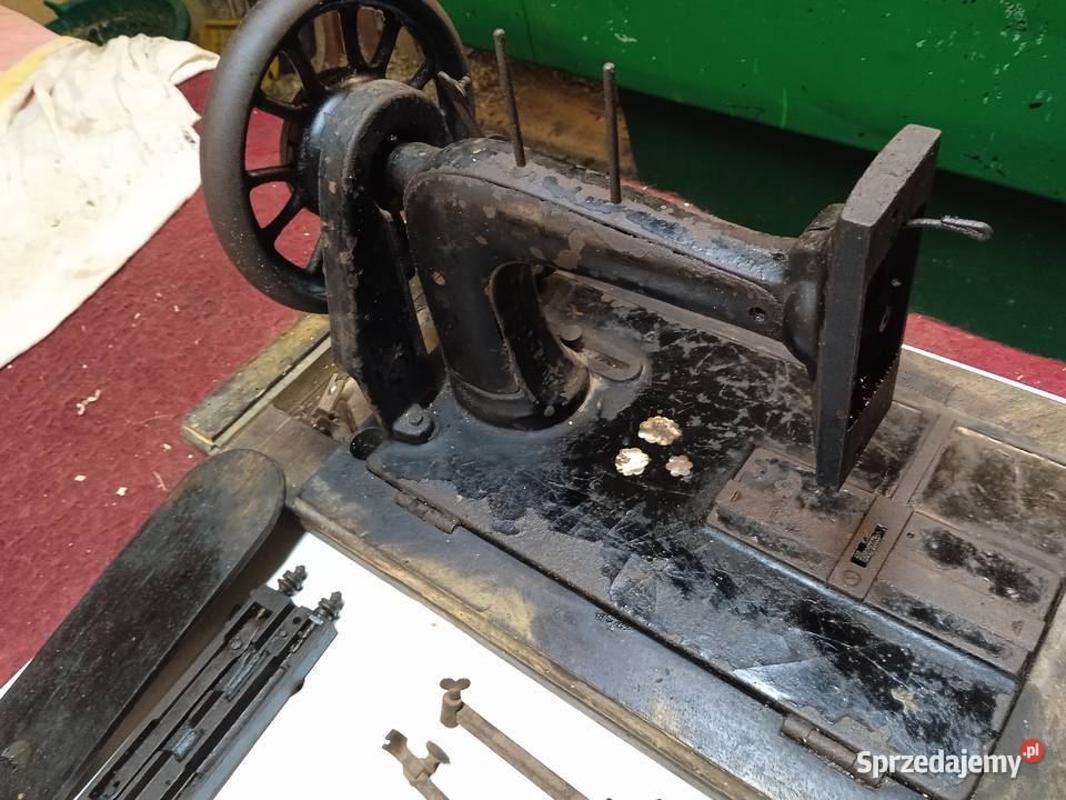 Antyk stara maszyna do szycia Pozostałe Andrychów
