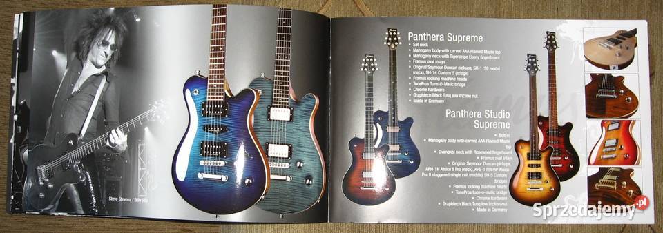 Framus Guitar Catalog katalog gitar Kępice sprzedam