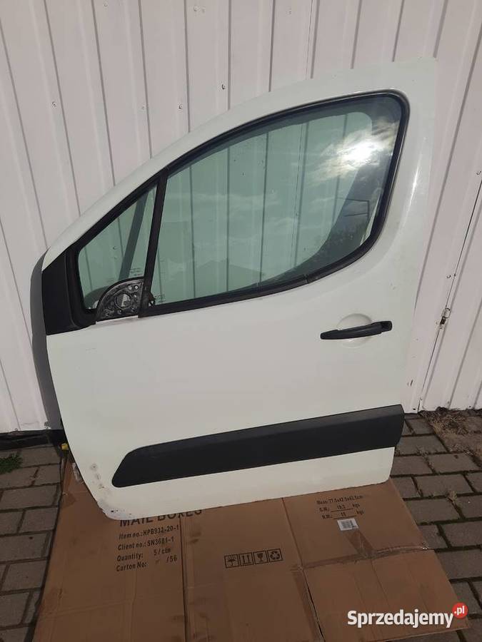 BERLINGO II 20082018 PARTNER DRZWI LEWE PRZEDNIE