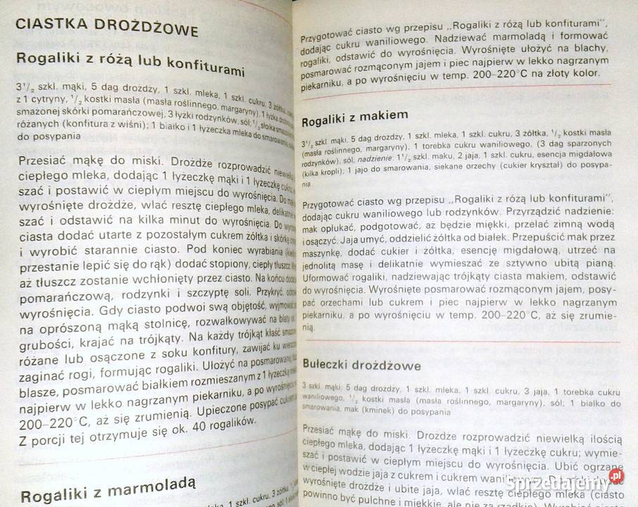 Piekę ciasta i ciasteczka Wanda Piotrowiakowa Chełm