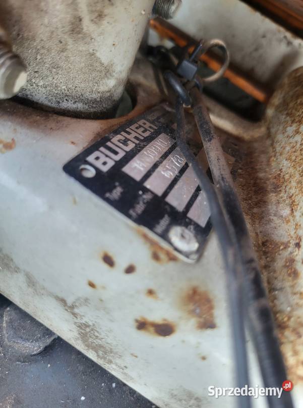 Kosiarka Spalinowa Listwowa Napęd Bucher K 11 lubuskie Szprotawa