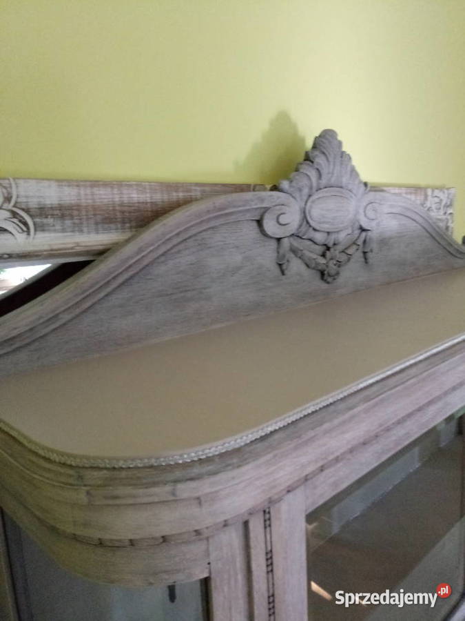 Witryna górna część kredensu