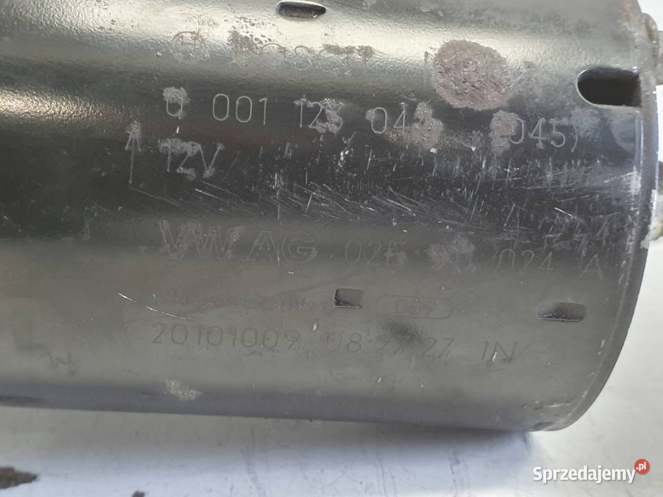 VW Passat B7 20 TDI ROZRUSZNIK 02E911024A bosch osobowe Części samochodowe lubelskie Janów