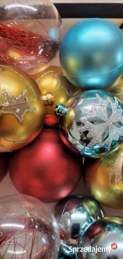 duzy zestaw ozdób choinkowych Bukowno