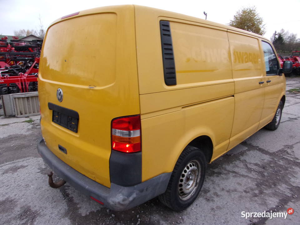 Volkswagen Transporter T5 25 TDI 180 żółty Transporter łódzkie