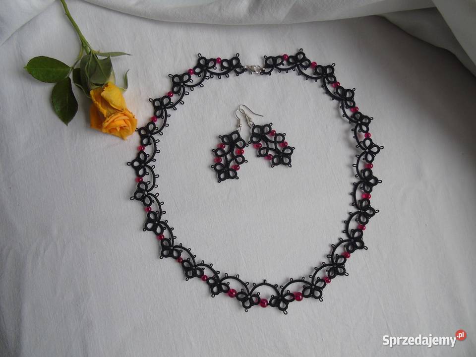 Biżuteria frywolitkowa