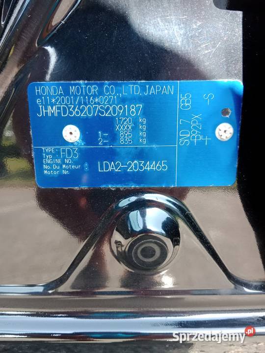 Honda Hybryda stan Motoryzacja Warszawa