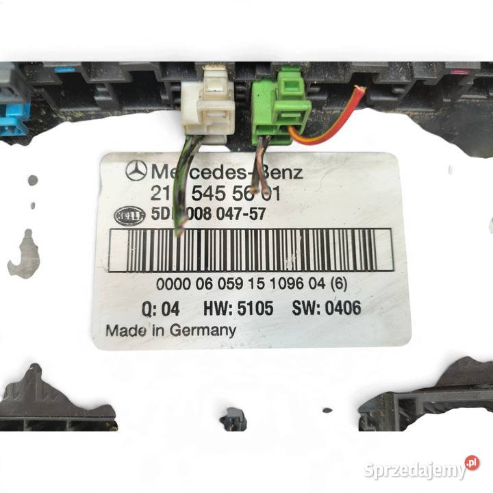 MODUŁ KOMFORTU SAM Mercedes W211 2115455601 Pozostałe Chełm