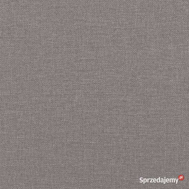Sofa z funkcją spania kolor taupe obita tkaniną Warszawa