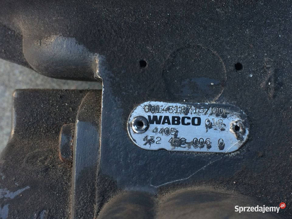 Osuszacz Wabco 4324320060 4324320050 Oryginał lubuskie Maszewo