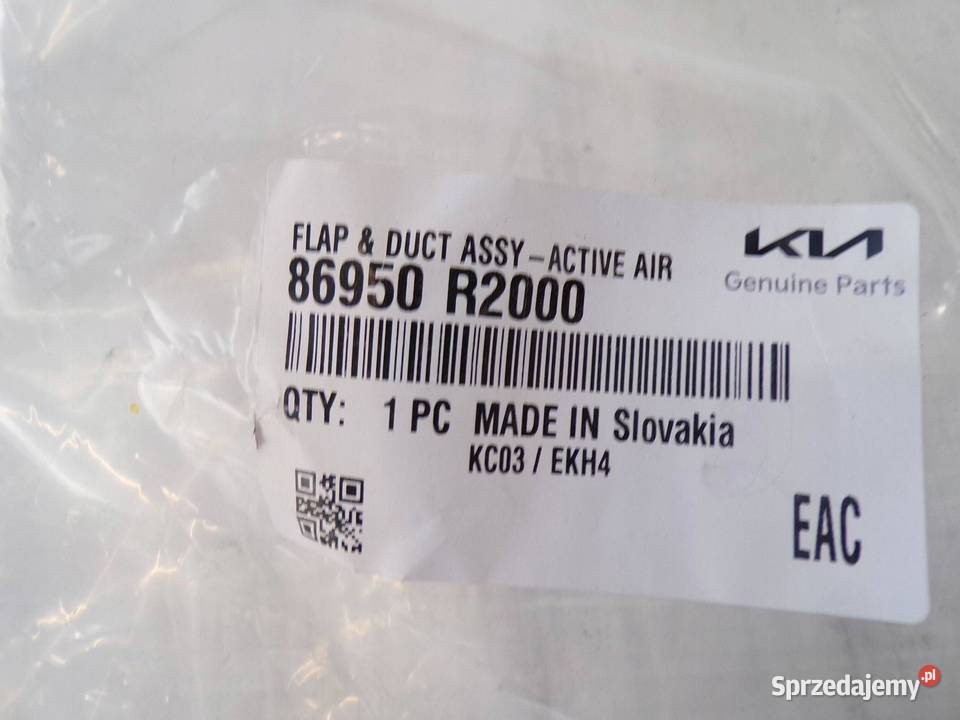 KIA SPORTAGE V ROLETA ŻALUZJA GÓRNA 86950R2000