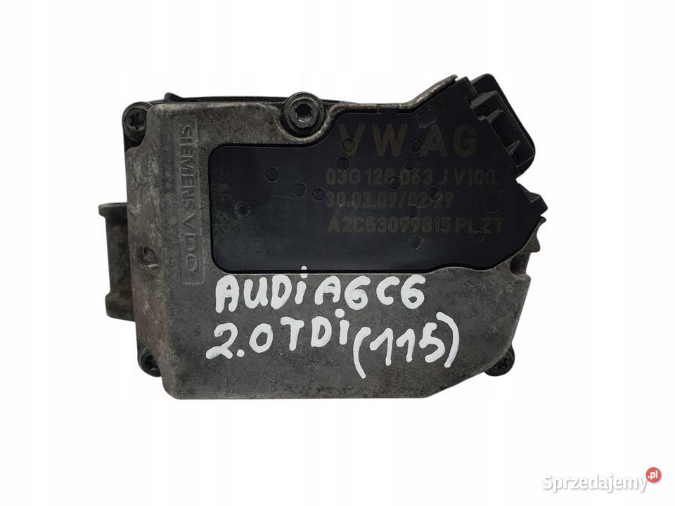 PRZEPUSTNICA Audi A6 C6 20 TDI BLB BRE