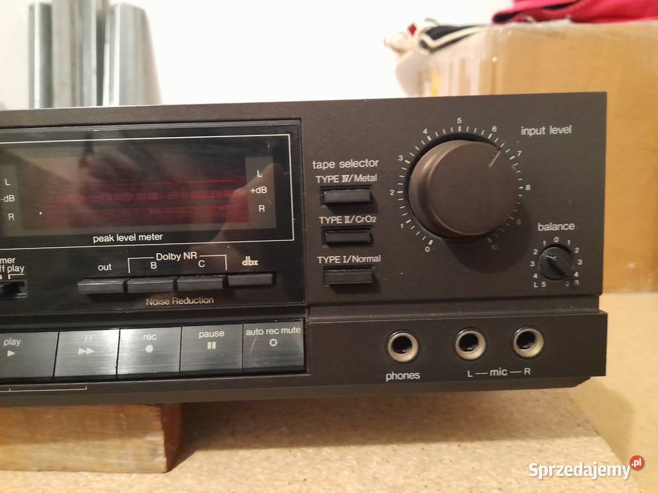 Wysokiej klasy magnetofon Technics z systemem Magnetofony lubelskie Lublin