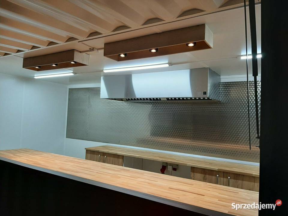 Kontener gastronomiczny morski Food Truck nowy