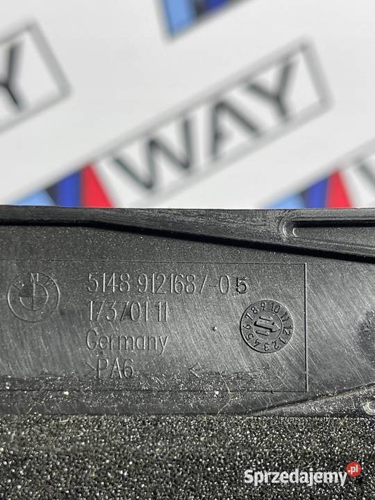 BMW F01 F10 F11 LISTWA OSŁONA PODSZYBIA 9121687 Podszybia sprzedam