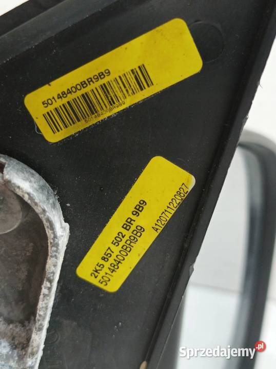 LUSTERKO PRAWE 5PIN EUROPA 2K5857502BR VW