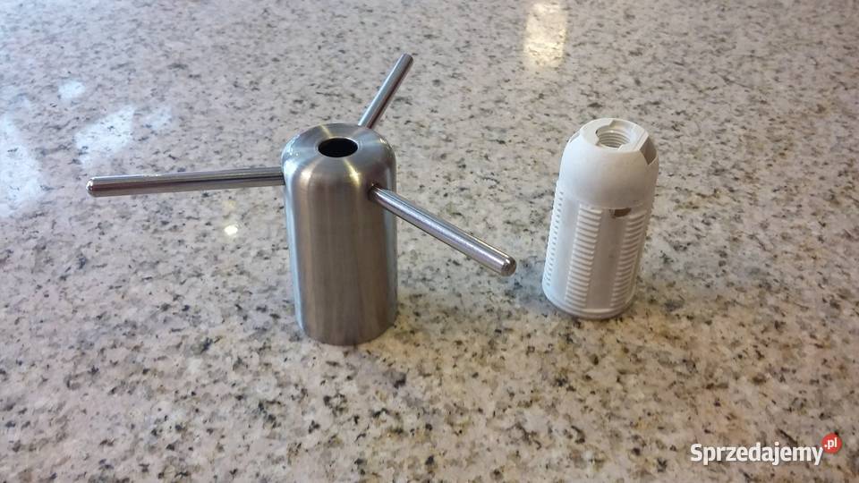 Osłonka oprawki E14 nakładka na oprawę E14 STAL