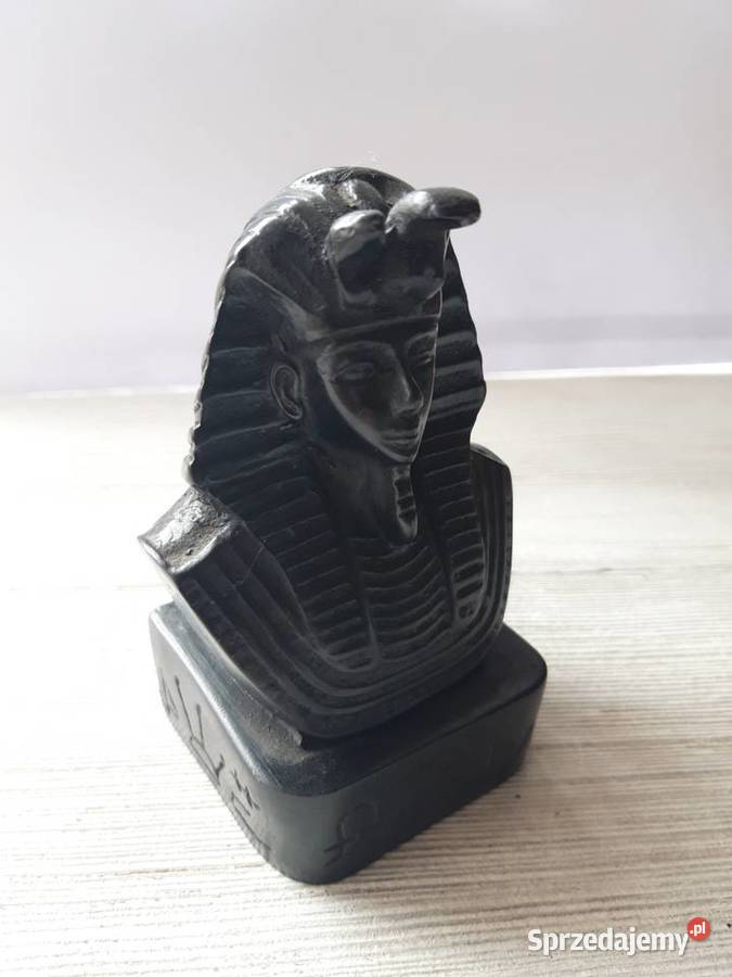 Figurka Tutenchamon Egipt Porcelana i szkło Bielsko-Biała