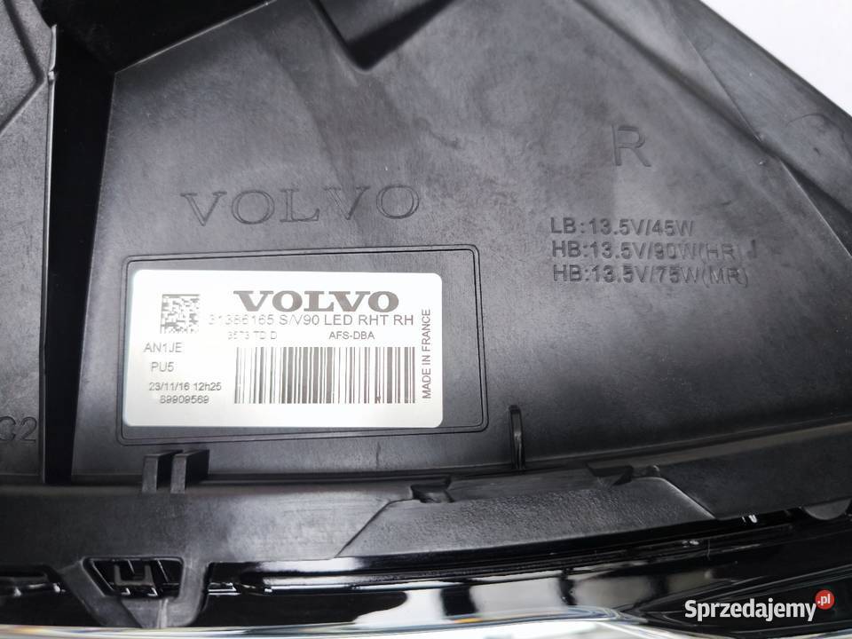 Volvo S90 reflektory Full LED Active High Beam Żyrardów