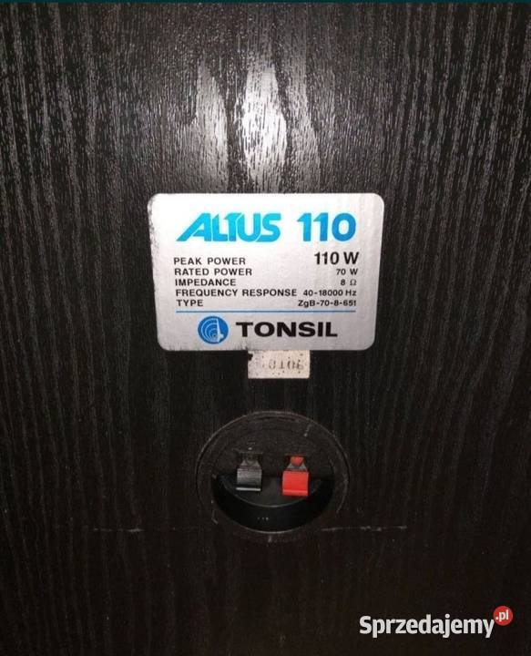 Kolumna Altus 110 gold 1990 pusta skrzynia zachodniopomorskie
