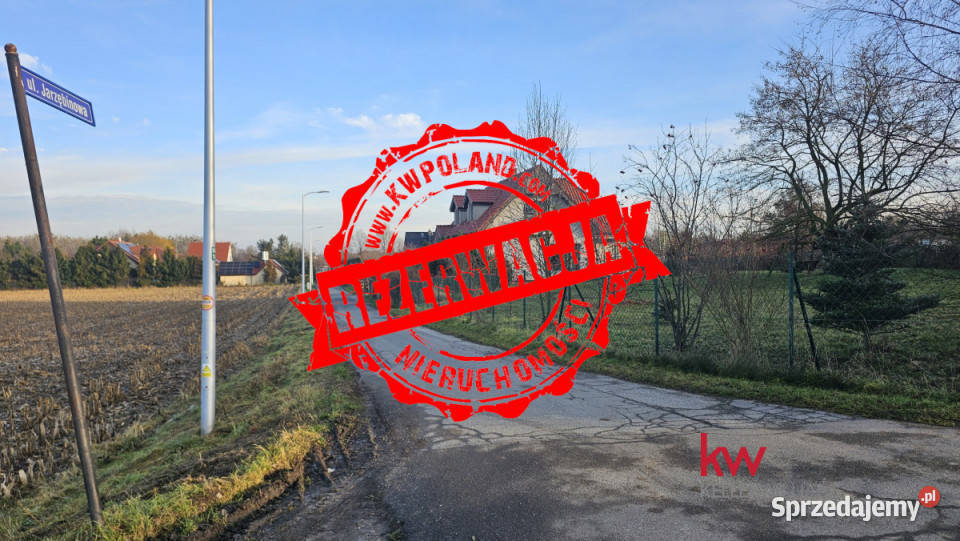 Działka Krzeptów 1100 metrów dolnośląskie