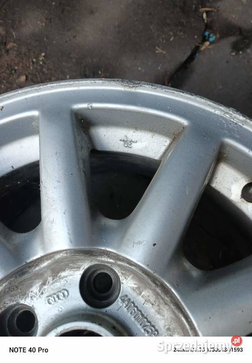 Felga Audi 15 7Jx15H2 ET45 Oryginał śląskie Sosnowiec