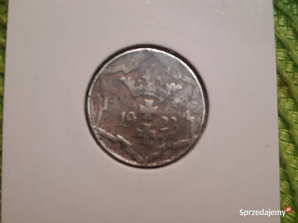 moneta Wolnego Miasta Gdańsk z 1923r Łomża