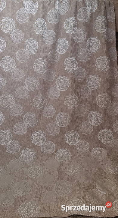 Zasłony kreszowane beżowe gotowe Radom