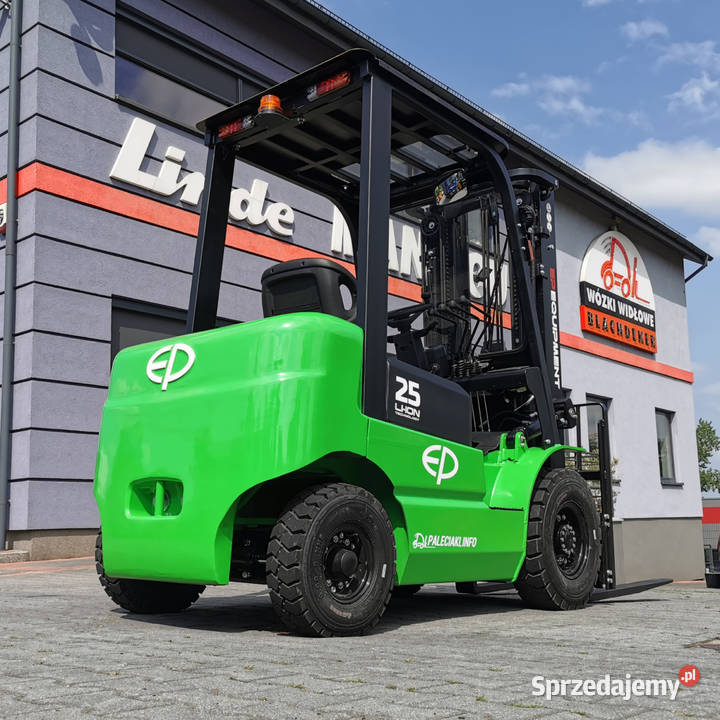 Nowy elektryczny wózek widłowy EP EFL252 LiIon Mogilany