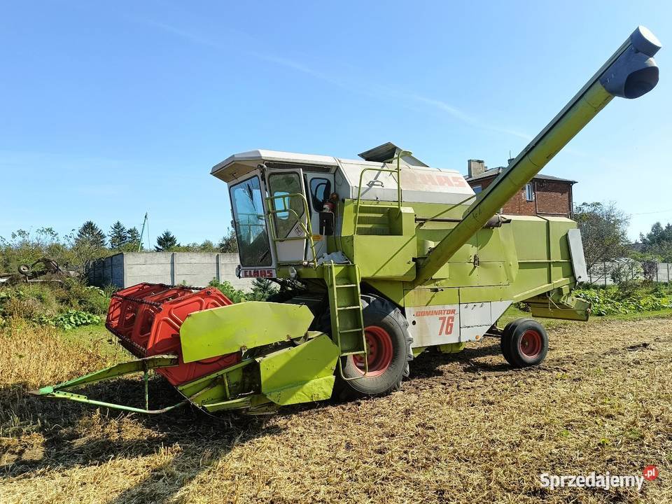 Kombajn zbożowy Claas dominator 76 silnik